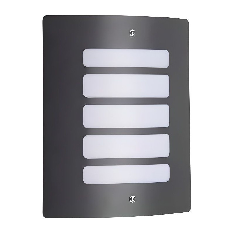 Todd outdoor wall light - BRILLIANT - H29cm - Anthracite - 60W - Curve