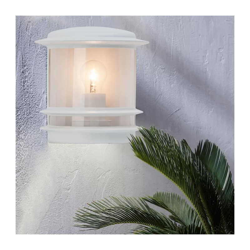 HOLLYWOOD-Wall Lamp H25cm White Brilliant