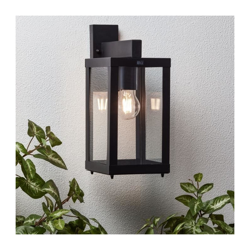 BRILLIANT Outdoor Wall Light GAIA - E27 - 1x60W - Black color