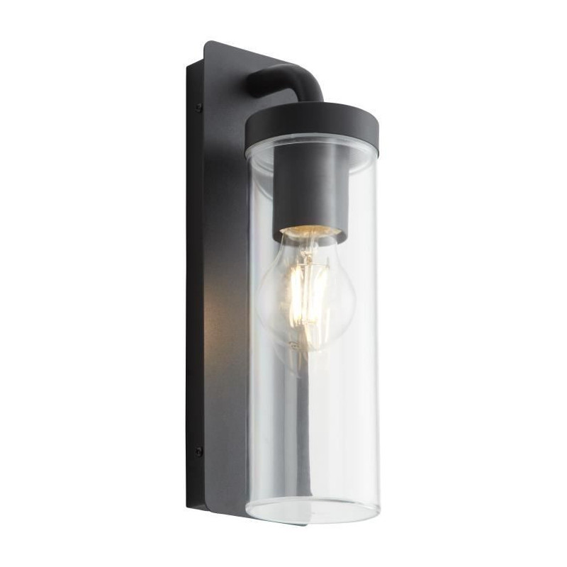 Brilliant - Aosta Outdoor applique - Descendant - Depoli black color -