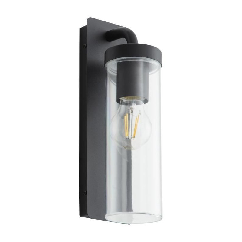 Brilliant - Aosta Outdoor applique - Descendant - Depoli black color -