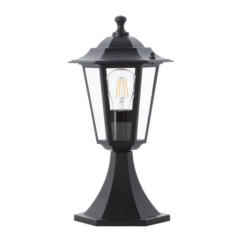 Carleen Outdoor Borne, Black, E27 Max 60W, bulb not included