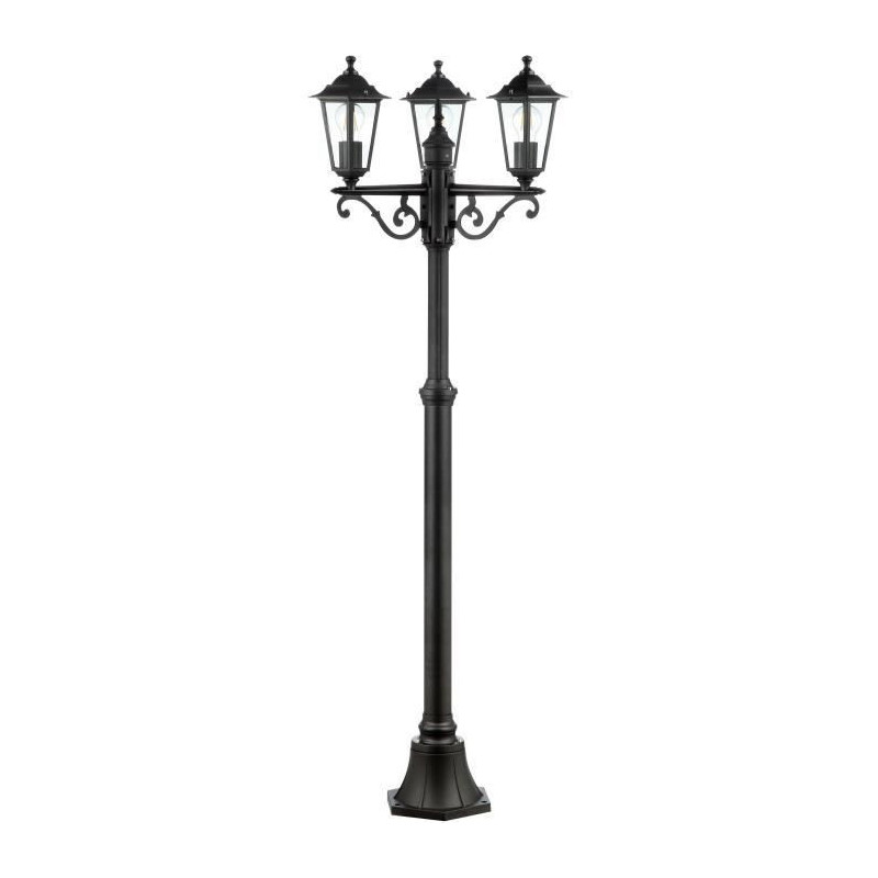 Carleen Outdoor Lamp 3L, Black, E27 Max 60W, bulb not included