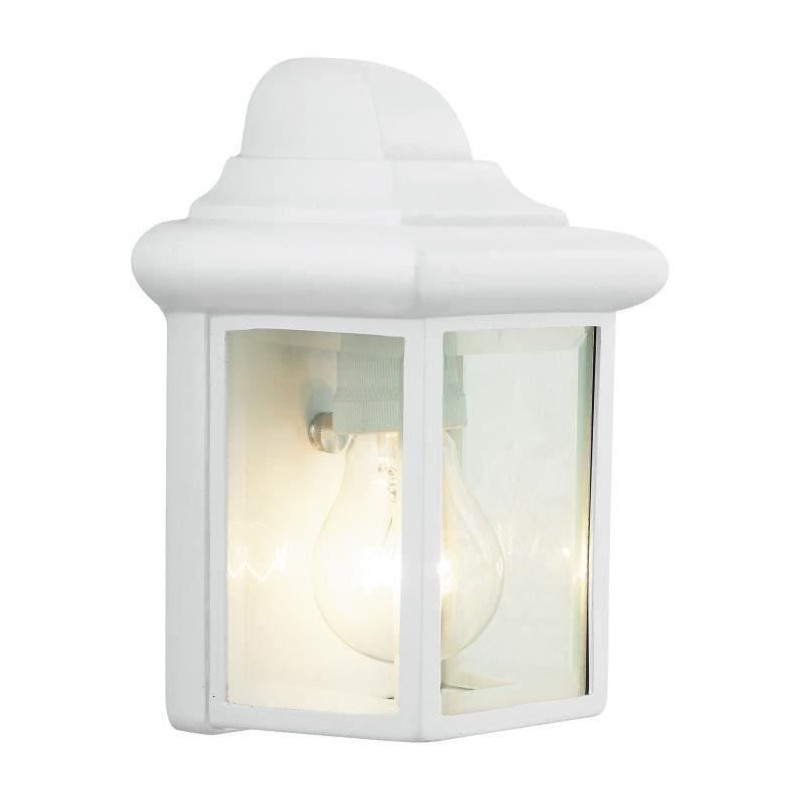 BRILLIANT NISSIE exterior wall light white E27 - 40W