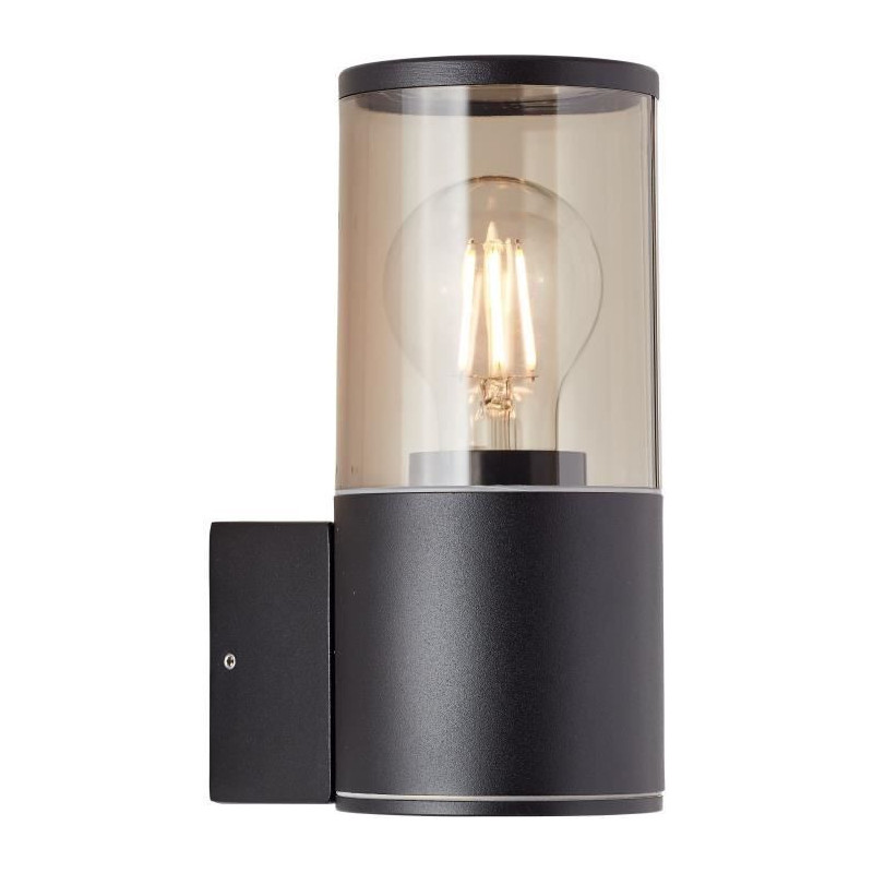 Sergioro Outdoor applique, Depoli Black, E27 20W, bulb not included