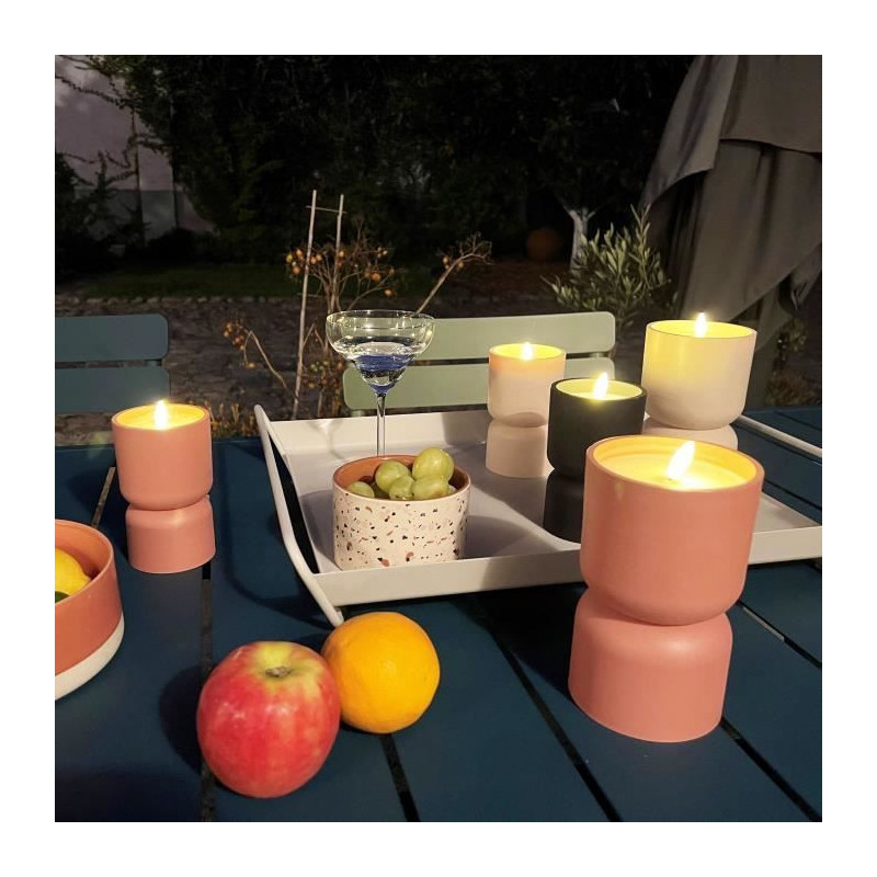Outdoor table lamp - BRILLIANT - LOVERE - Plastic - 3 W - Candle shape