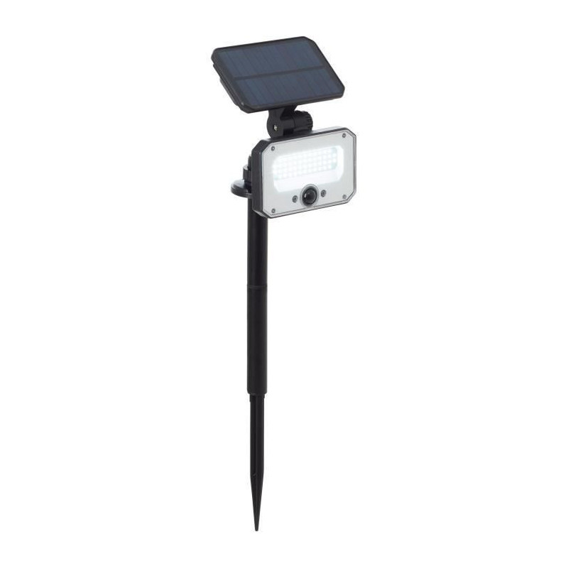Outdoor spotlight - BRILLIANT - JOPLIN - LED and solar - Detector - Pl