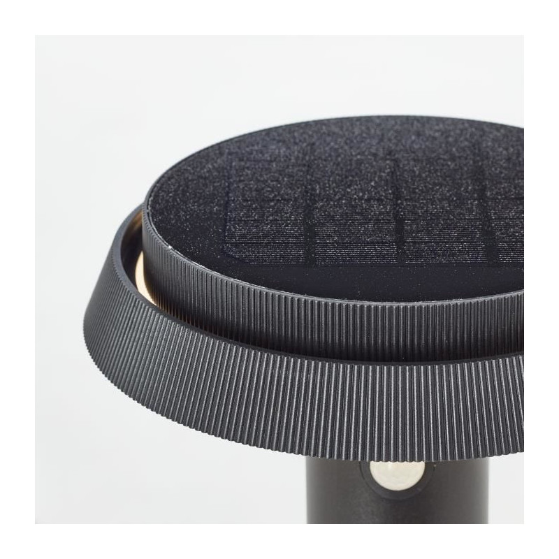 Outdoor bollard - BRILLIANT - ALVERO - LED and solar - Motion detector
