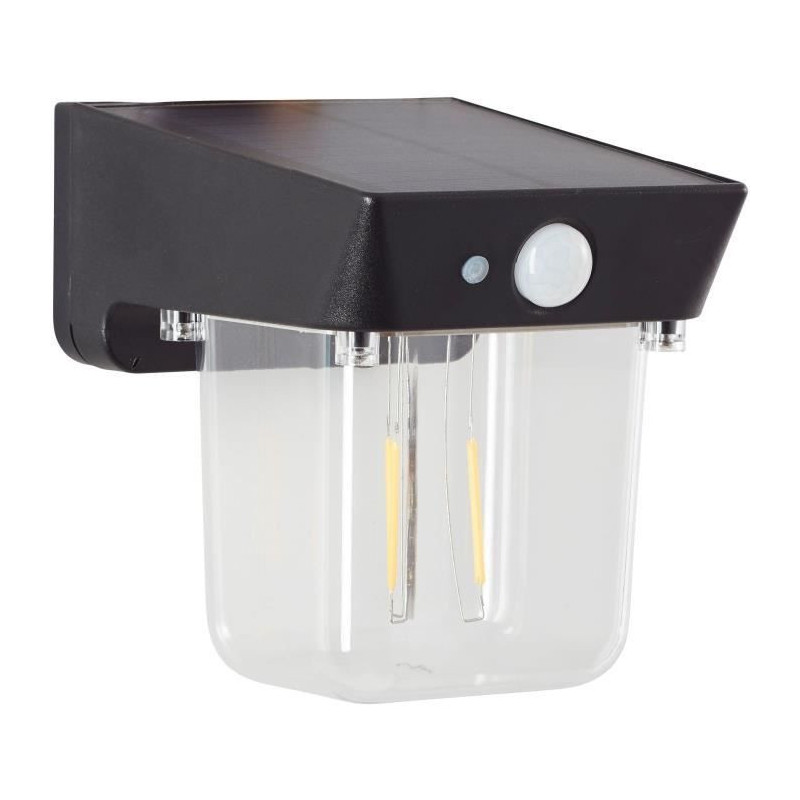 Outdoor wall light - BRILLIANT - PARSON - LED and solar - Motion detec