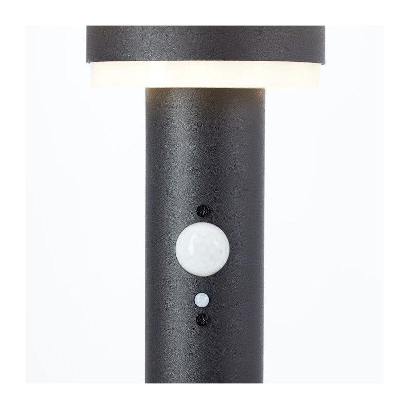 Outdoor bollard - BRILLIANT - GARVINA - LED and solar - Motion detecto