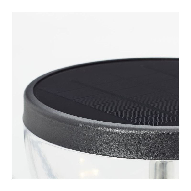 Outdoor bollard - BRILLIANT - TULIP - LED and solar - Motion detector
