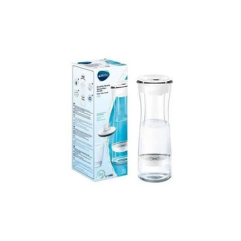BRITA Filter bottle FILL & SERVE Graphite + 1 spare disc