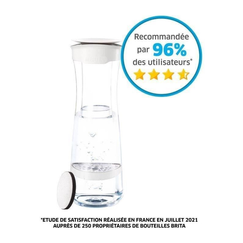 BRITA Filter bottle FILL & SERVE Graphite + 1 spare disc
