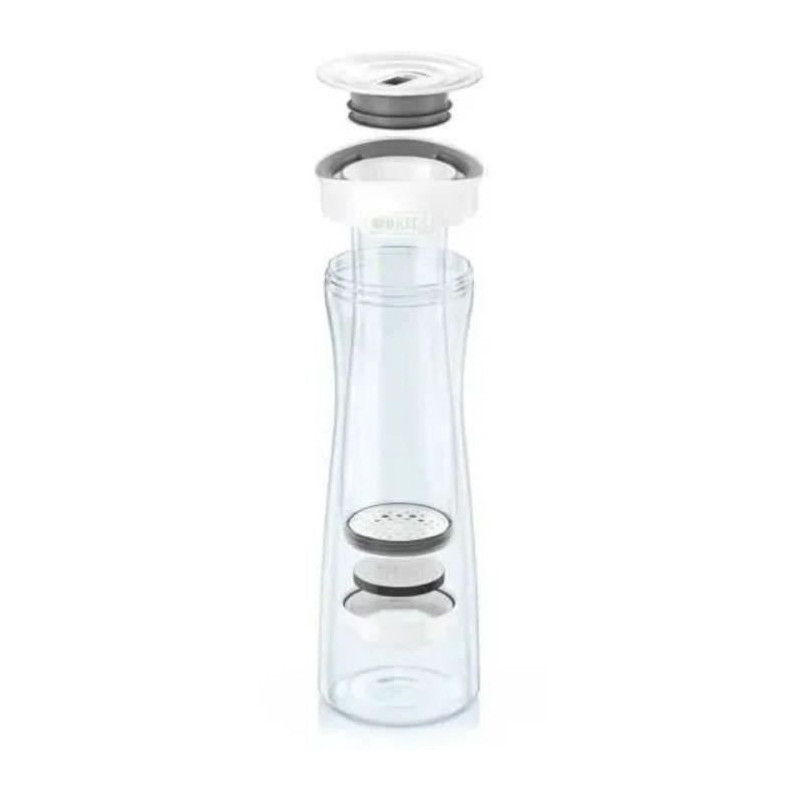 BRITA Filter bottle FILL & SERVE Graphite + 1 spare disc