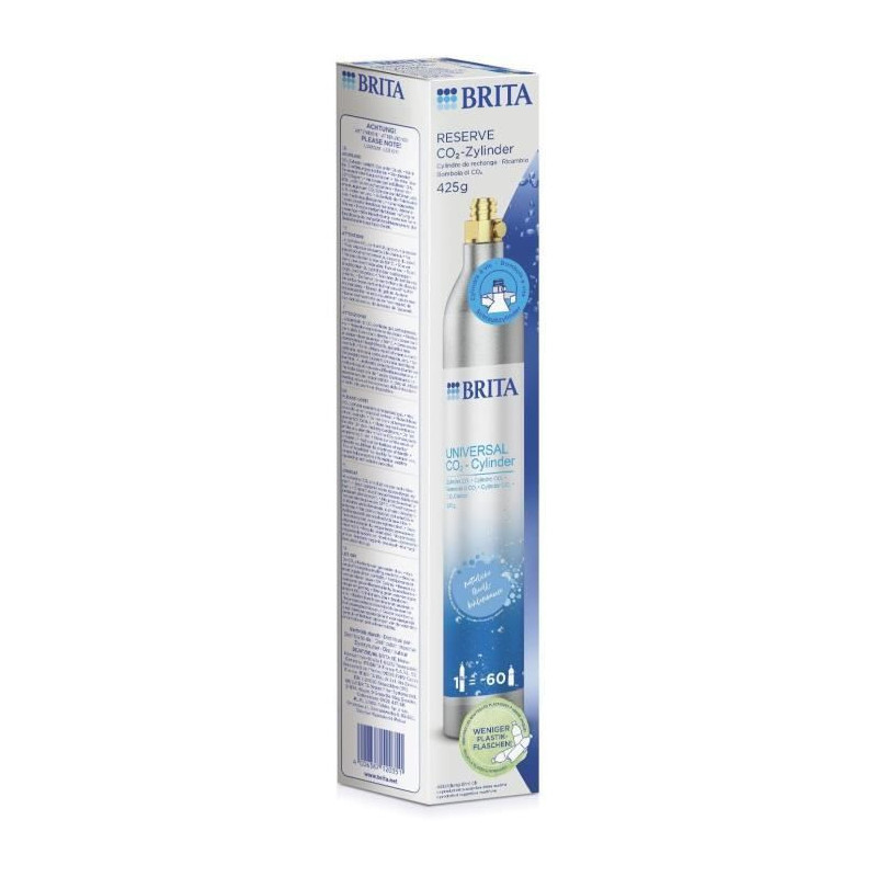 BRITA CO2 reserve cylinder for sparkling water machines