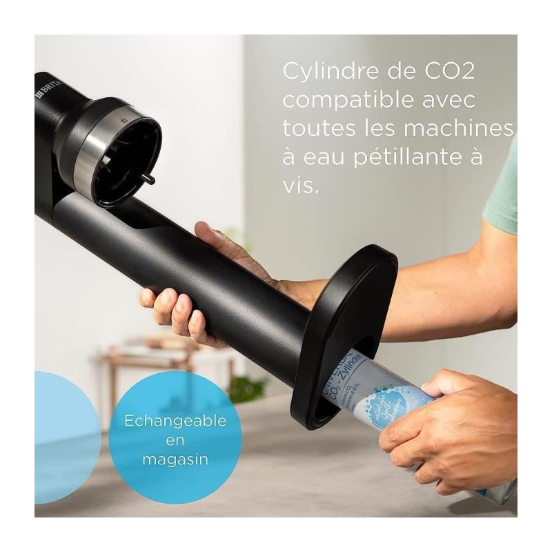 BRITA CO2 reserve cylinder for sparkling water machines