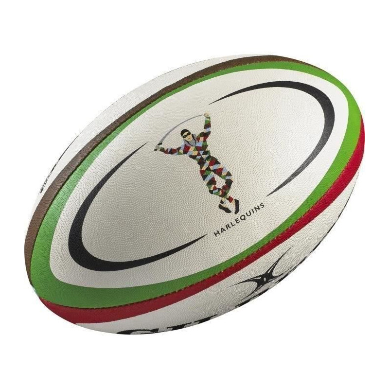 GILBERT Rugby Ball REPLICA - Harlequins - Size Midi