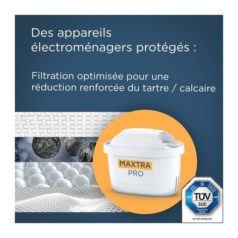 Brita Pack of 4 Maxtra Pro Expert MAXTRA CARTOUCHES