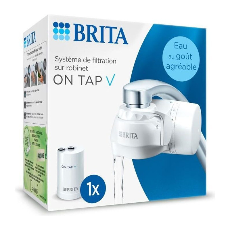 Faucet filtration system - BRITA - ON TAP V - 600 L of filtered water