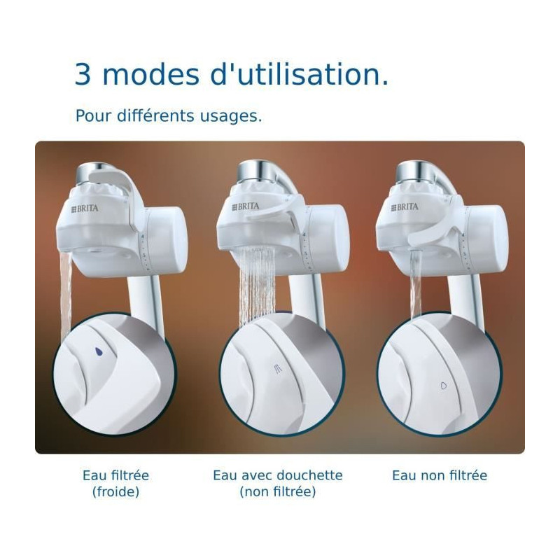 Faucet filtration system - BRITA - ON TAP V - 600 L of filtered water