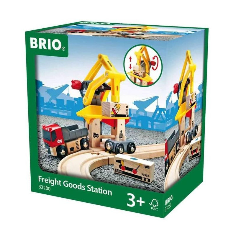 BRIO World - 33280 - Freight Loading Crane