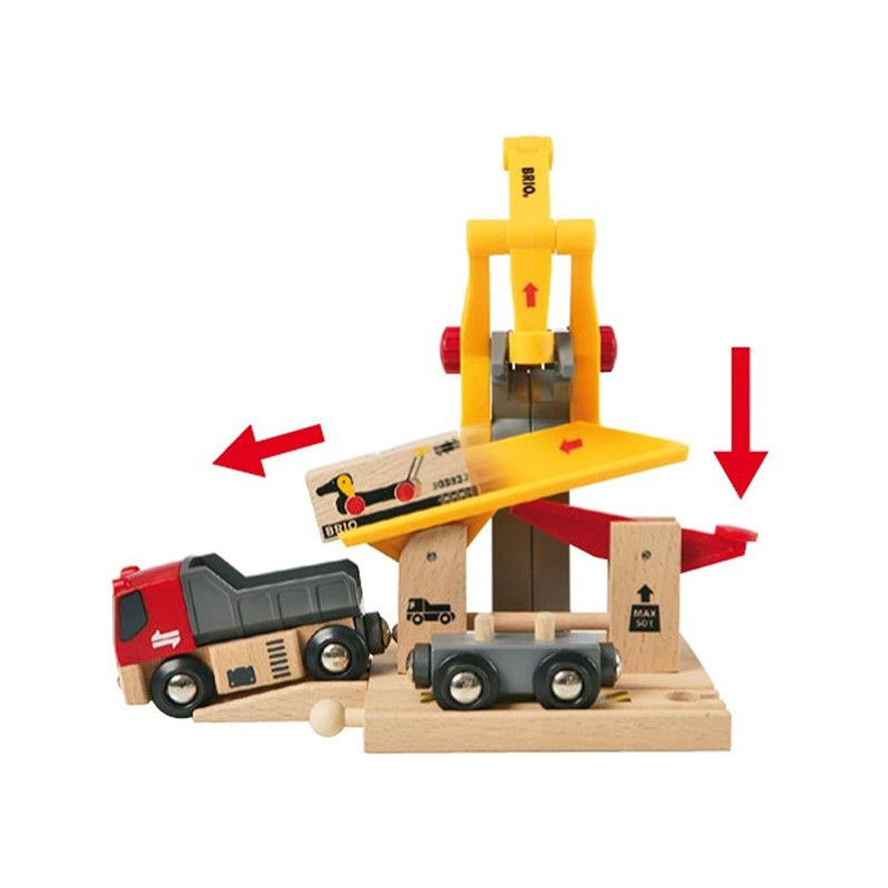 BRIO World - 33280 - Freight Loading Crane