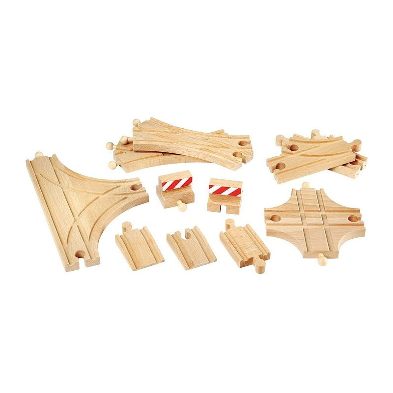 BRIO World - 33307 - Evolution Avance 11 Rails Box - Accessory for woo