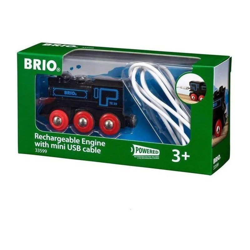 BRIO World - 33599 - Locomotive Rechargeable