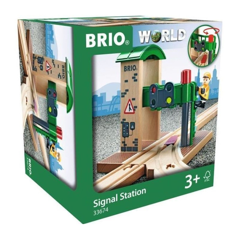 BRIO World - 33674 - Control and Turnstile Station