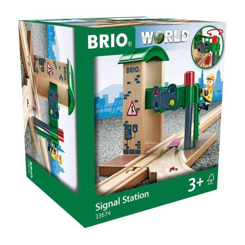BRIO World - 33674 - Control and Turnstile Station