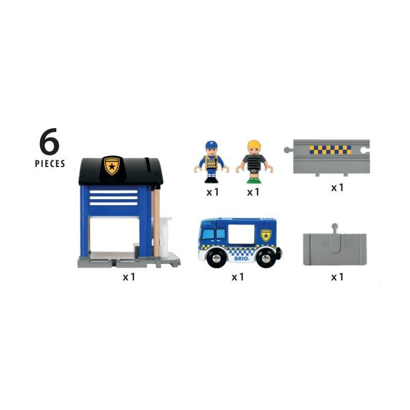 BRIO World - 33813 - Police Station