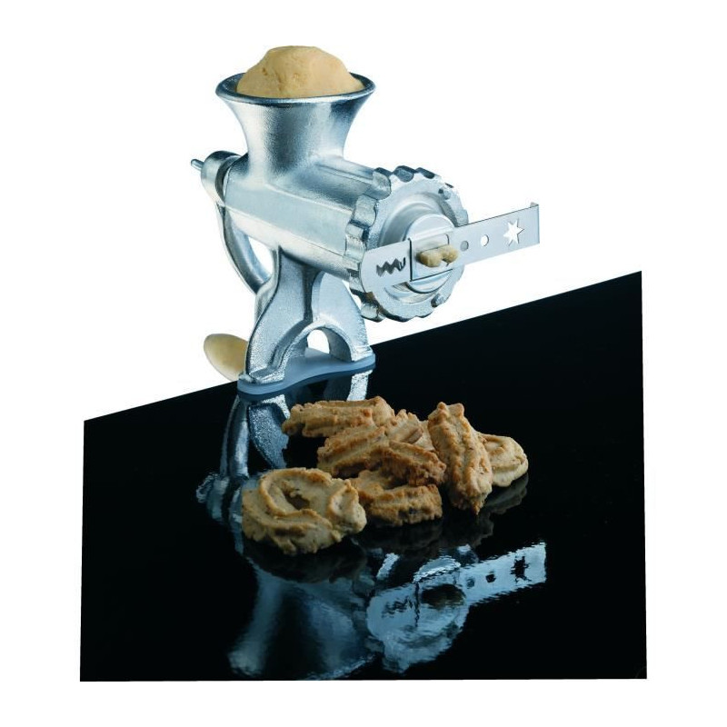 Cast iron manual mincer - BAUMALU - 450076 - No. 8 with pastry accesso