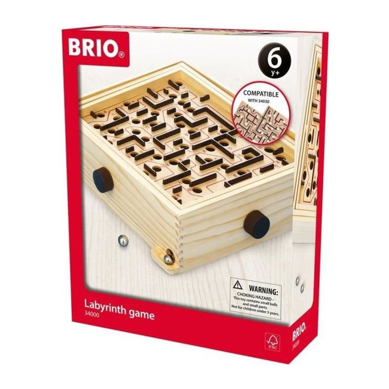 BRIO - 34000 - Labyrinth Game - The Original