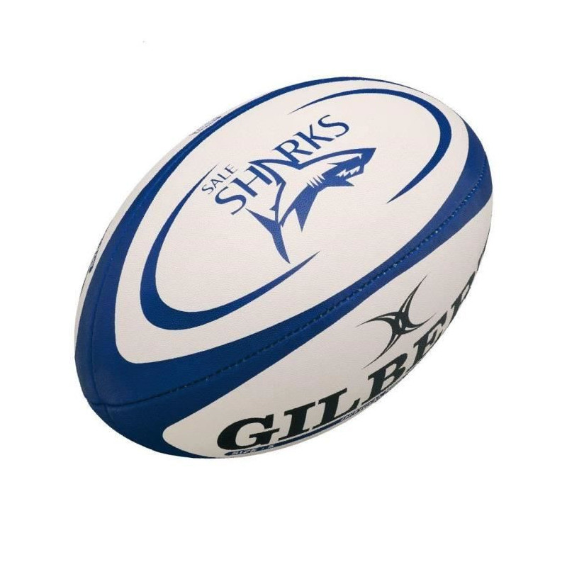 GILBERT Rugby Ball REPLICA - Sharks - Size Midi