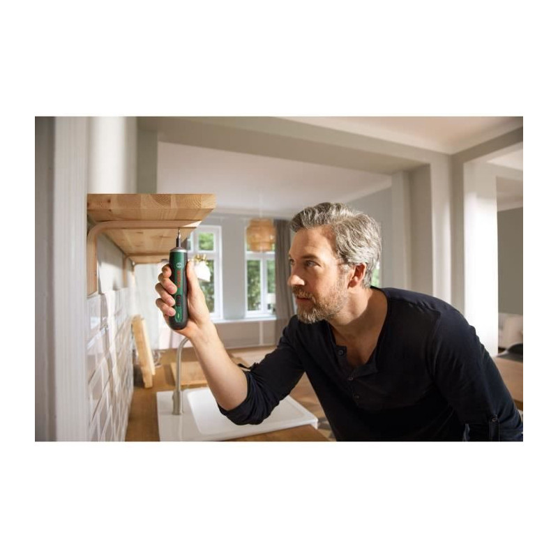 BOSCH PushDrive Cordless Screwdriver - Lithium Ion Battery