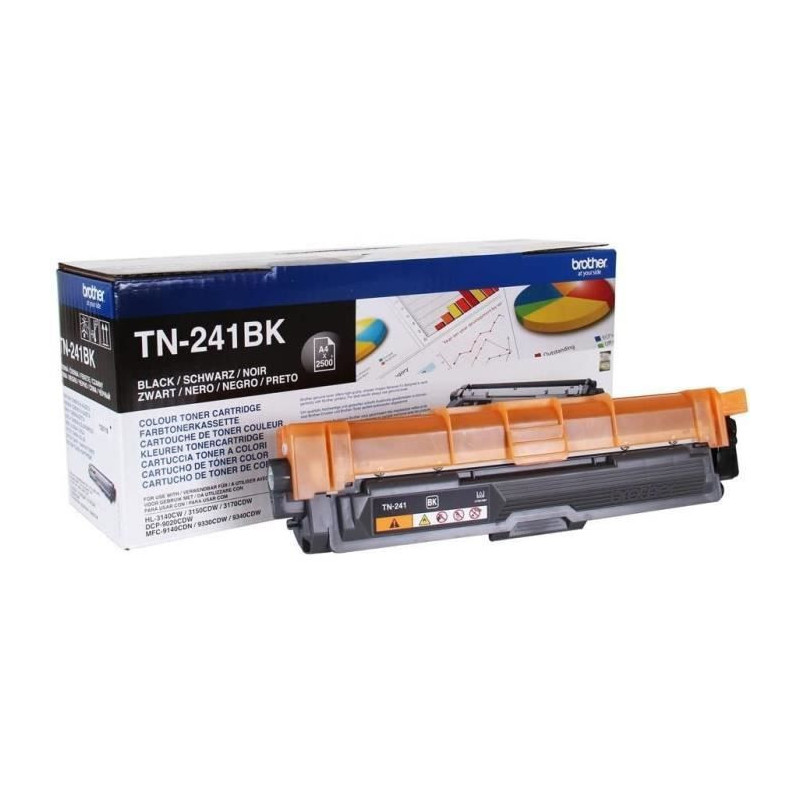 Brother Toner Laser TN-241 - Noir