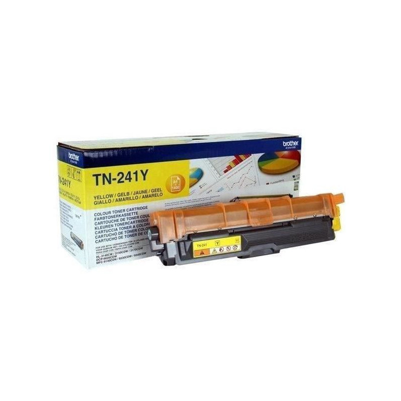 Brother TN-241 Yellow Laser Toner