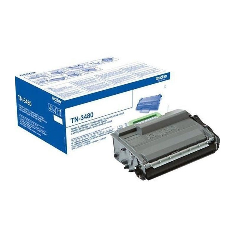 BROTHER TN3480 - Toner Cartridge - High Yield - Original - Black