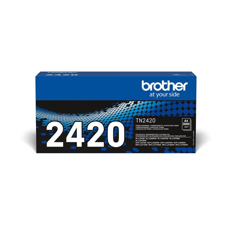 BROTHER TN2420 High Capacity Black Toner - 3000 Pages