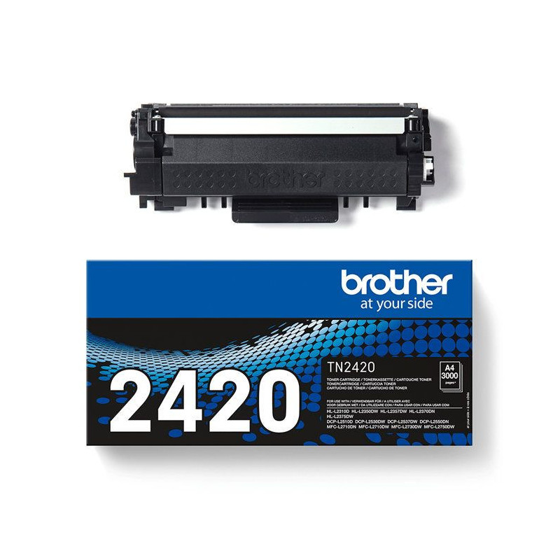 BROTHER TN2420 High Capacity Black Toner - 3000 Pages