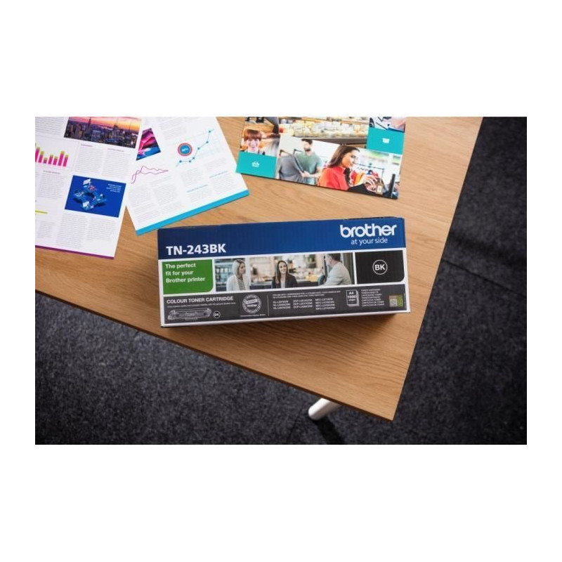 BROTHER Toner cartridge - Black - Laser - 1000 Pages