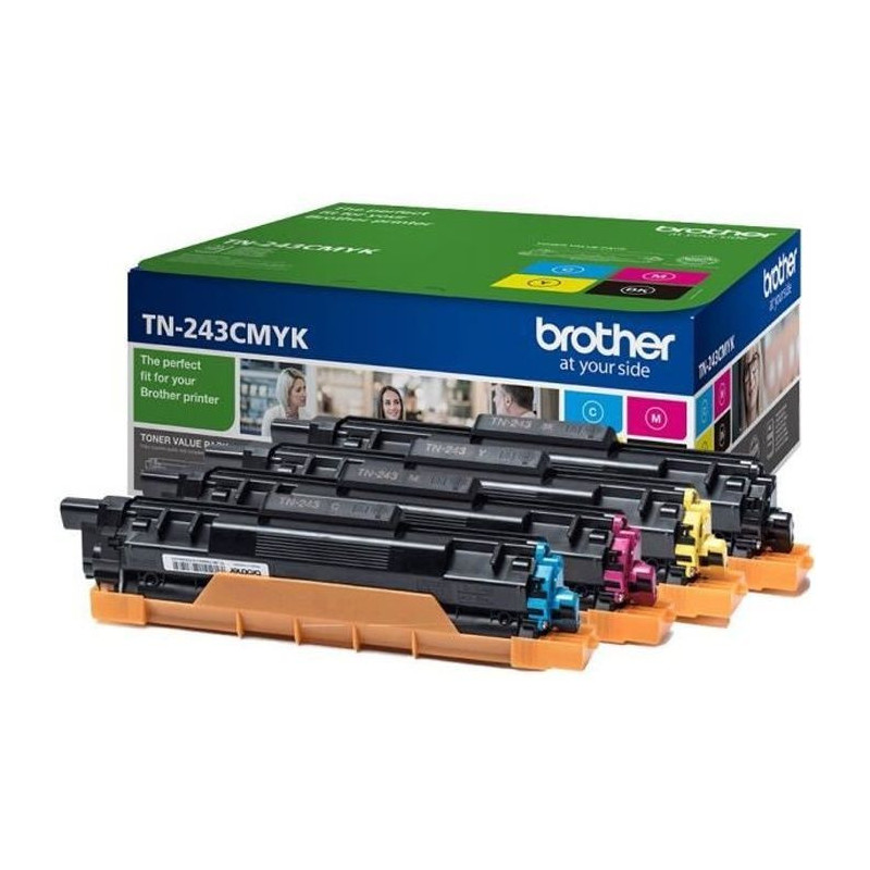 BROTHER 4 Toner Pack - Original Consumables (TN-243CMYK)