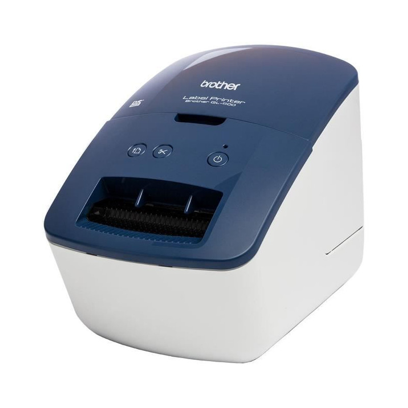 BROTHER QL-600 Professional Blue Label Printer - Ideal for Small Busin