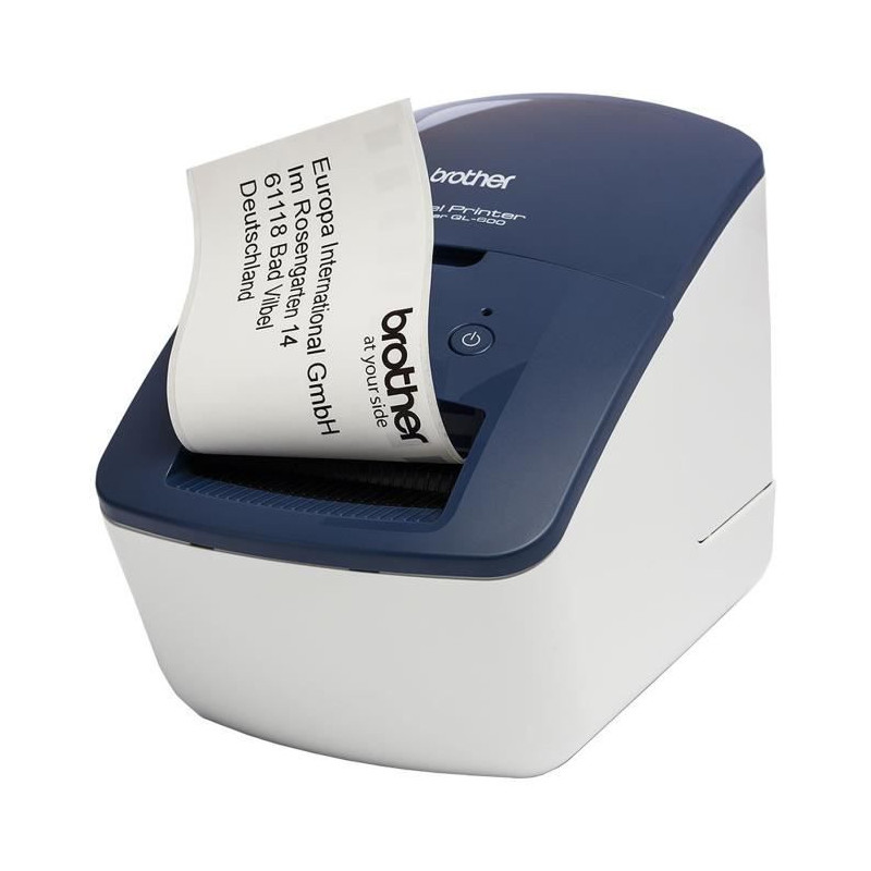 BROTHER QL-600 Professional Blue Label Printer - Ideal for Small Busin