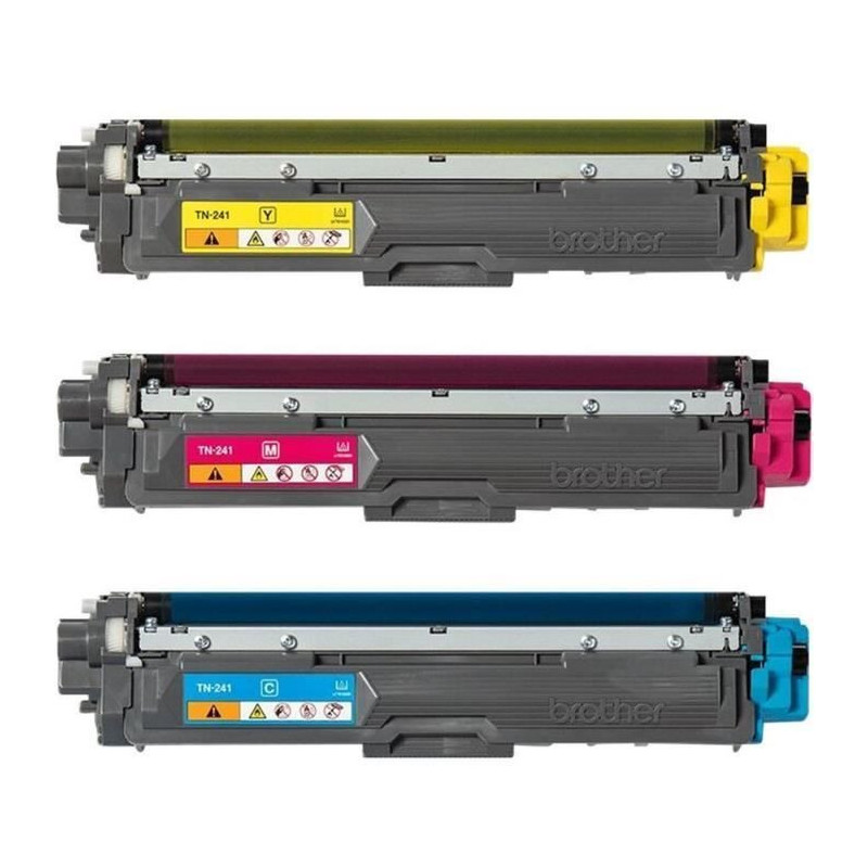 Pack Toners TN241CMY-BROTHER-Cyan, Magenta, Yellow-3x1400 p.-DCP-9015,