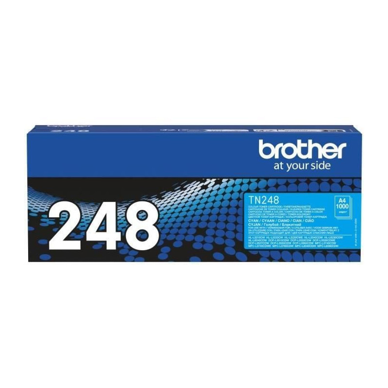 Standard toner - BROTHER - TN248C - Cyan - 1000 pages