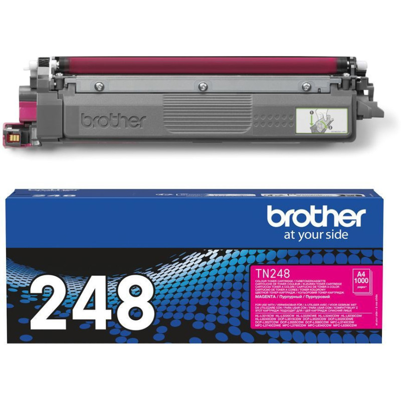 Brother TN248M Standard Magenta Ink Toner - 1000 pages