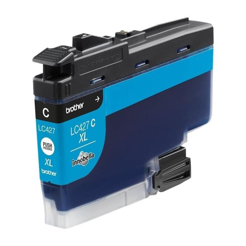 Ink cartridge LC427XLC - BROTHER - Cyan - 5000 pages - For Brother MFC