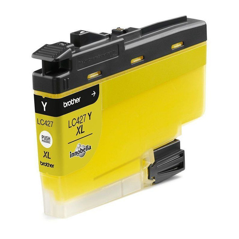 Ink cartridge LC427XLY - BROTHER - Yellow - 5000 pages - For Brother M