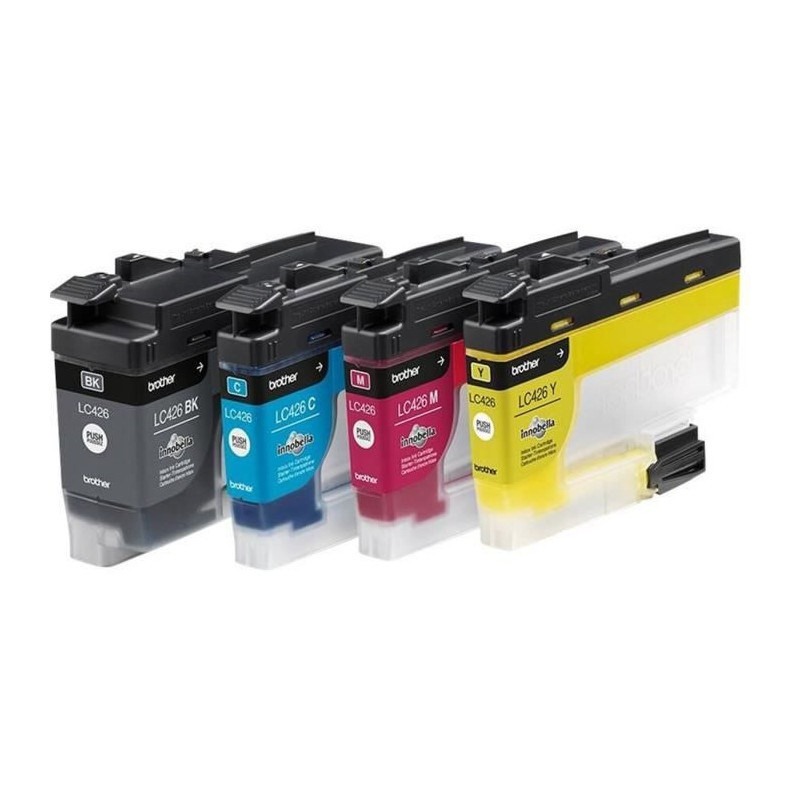 Pack of 4 LC426VAL ink cartridges - BROTHER - Black, Cyan, Magenta, Ye